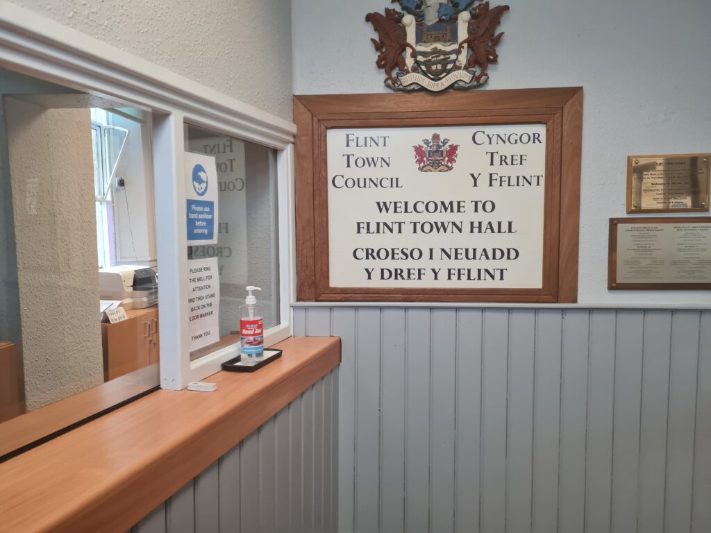 Flint Town Council Entrance